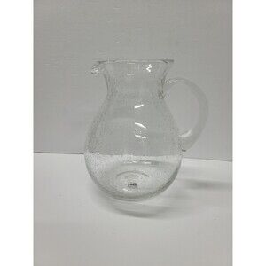 Tag Pitcher Clear with Bubbles